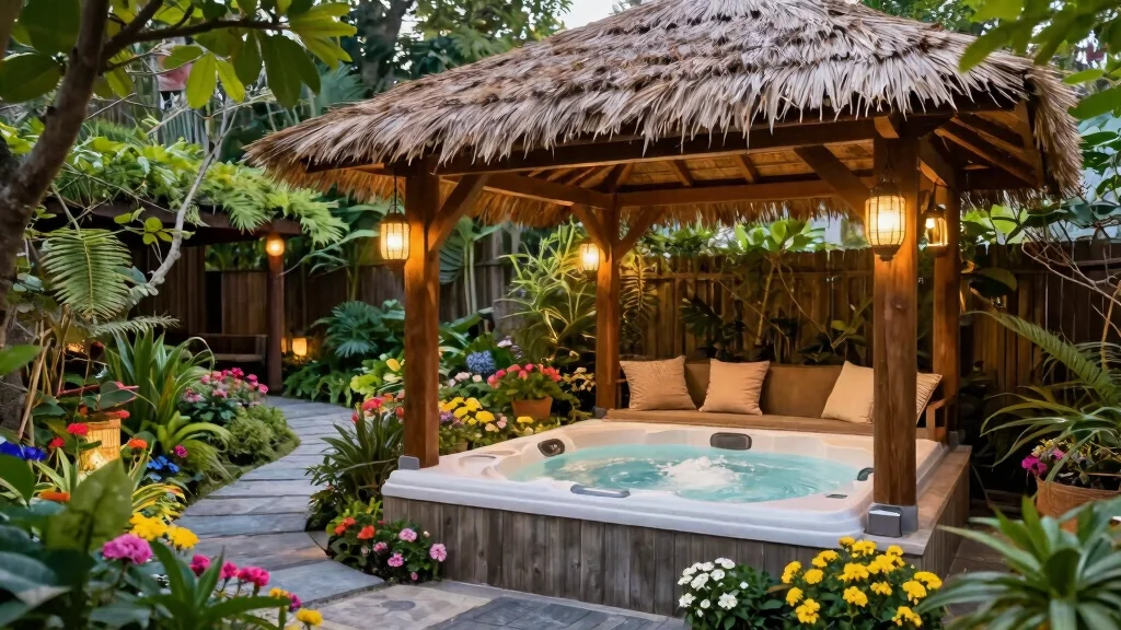 11 Hot Tub Pavilion Ideas For A Sheltered Romantic Outdoor Space That Works In Any Weather