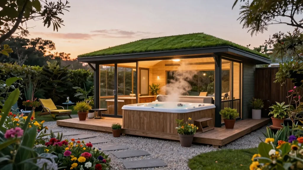 11 Hot Tub Shed Ideas For A Fully Enclosed Private Outdoor Retreat You Can Use All Year