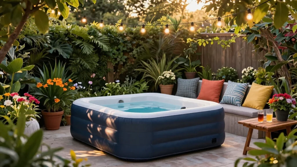 11 Inflatable Hot Tub Garden Ideas That Look Far More Stylish Than The Box Suggested