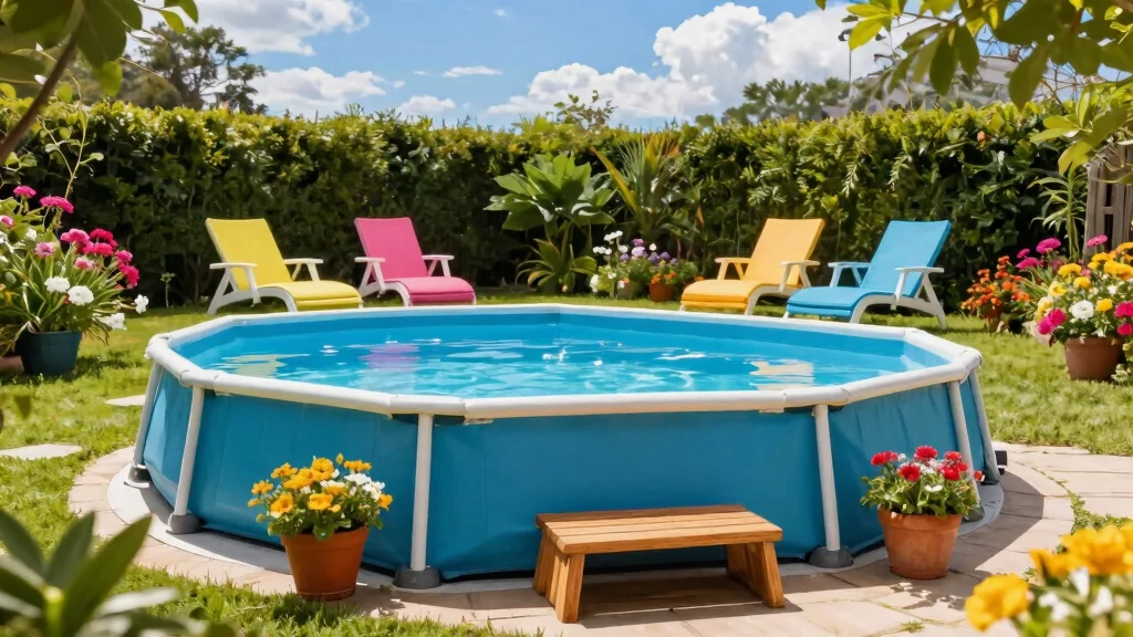 12 Above Ground Pool Step Ideas For A Safe Comfortable And Good-Looking Pool Entry
