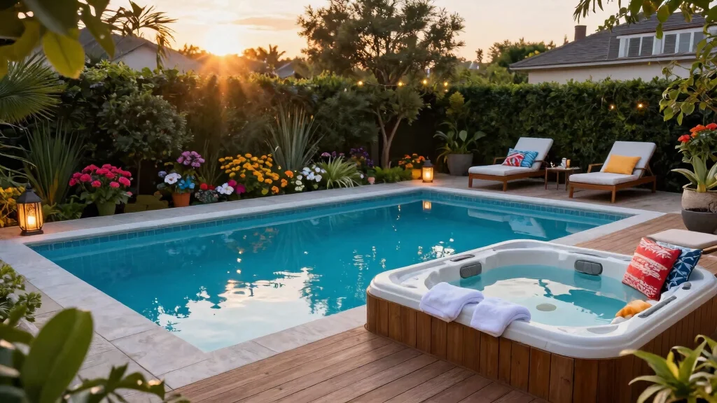 12 Backyard Pool And Hot Tub Ideas For A Resort-Worthy Outdoor Space That Earns Every Penny