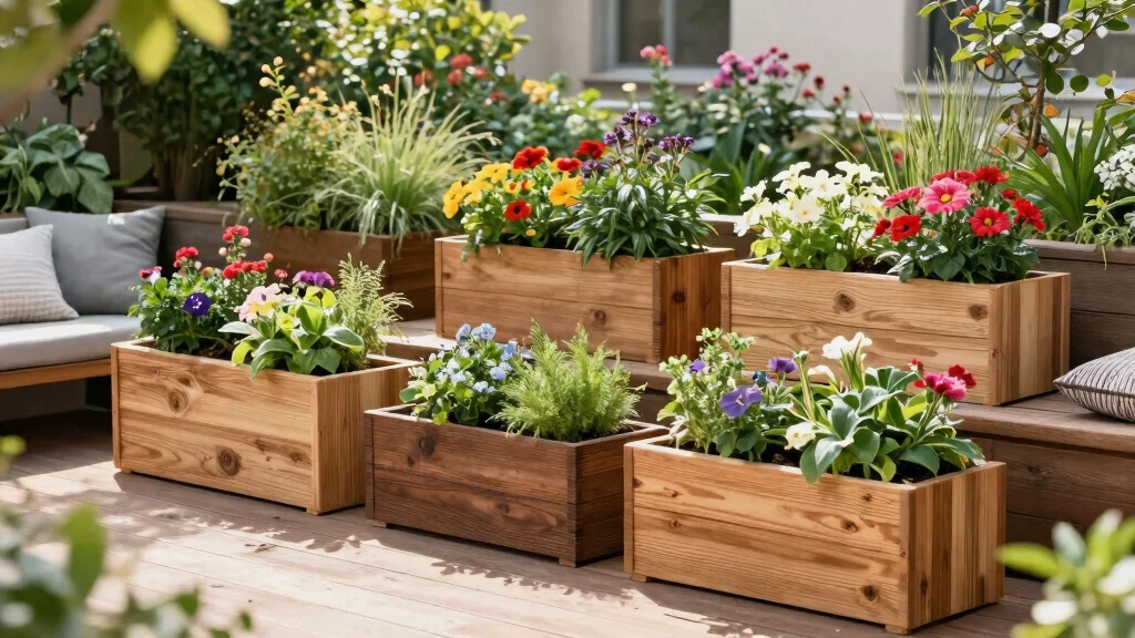 12 Cedar Planter Box Ideas For A Naturally Rot-Resistant Beautiful Long-Lasting Garden Feature