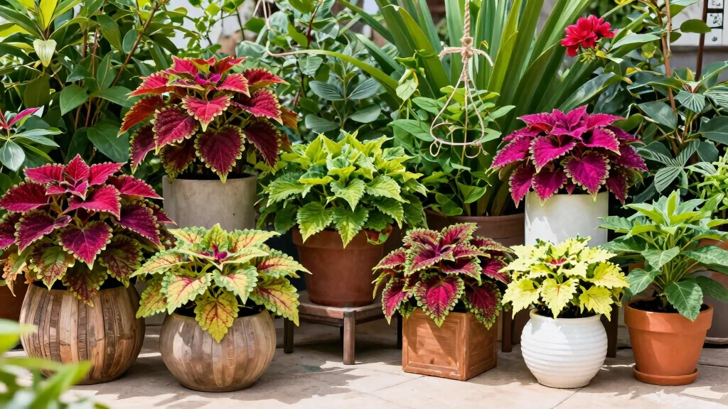 12 Coleus Planter Ideas For A Bold Foliage Display That Thrives Even In The Shade
