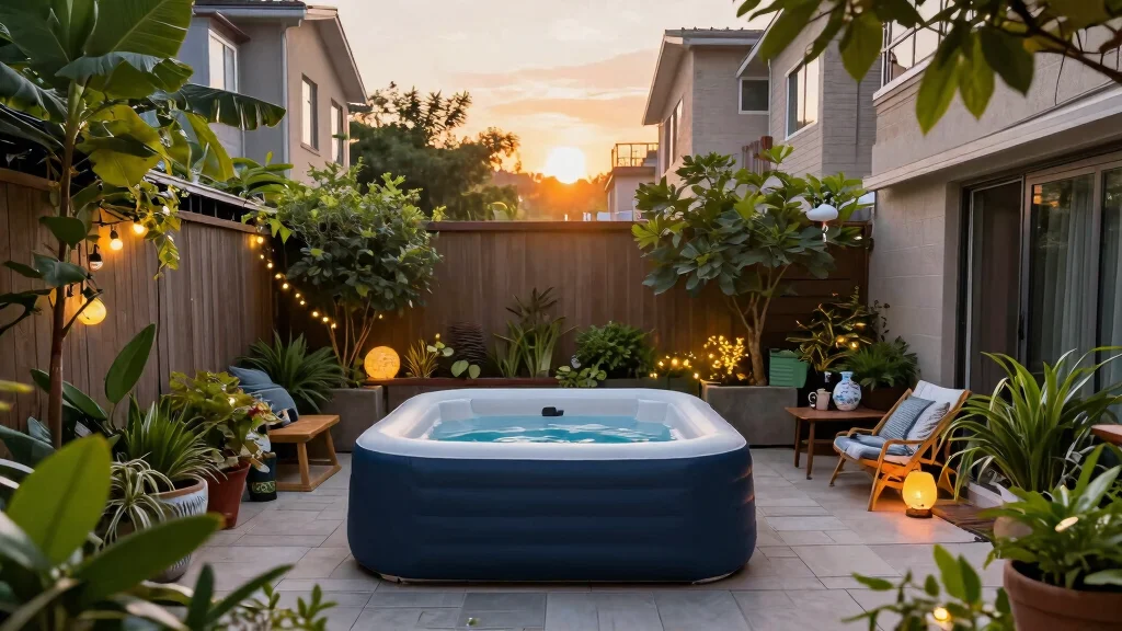 12 Inflatable Backyard Hot Tub Ideas For A Relaxing Setup That Costs A Fraction Of The Permanent Kind