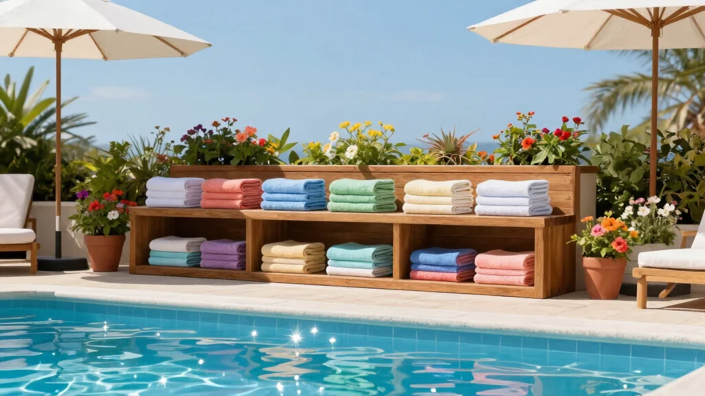 12 Pool Towel Storage Ideas That Keep Everything Dry, Tidy, and Close to the Water