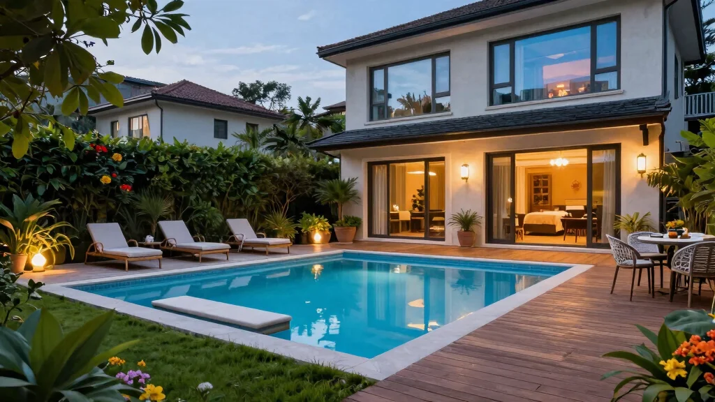 13 Rectangular Pool Concepts With A Tanning Ledge For A Resort-Style Backyard In Any Size Yard