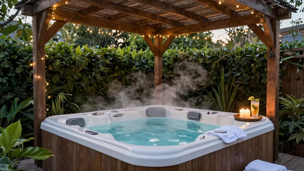 14 Hot Tub Pergola Ideas For A Shaded Romantic Sheltered Outdoor Bathing Space