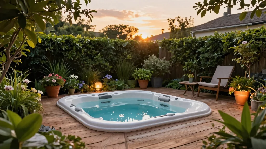 14 Sunken Hot Tub Ideas For A Sleek Flush-To-Ground Feature That Looks Like It Belongs There
